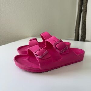 Birkenstock Arizona Eva Pink Sandals Kids Size 34